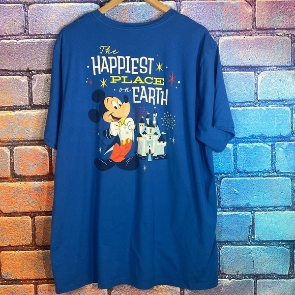 Disney Anniversary T-Shirt Blue XL - Picture 2 of 5